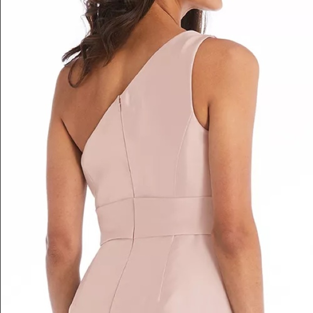 Alfred Sung One Shoulder Gown size 12 - Picture 3 of 5